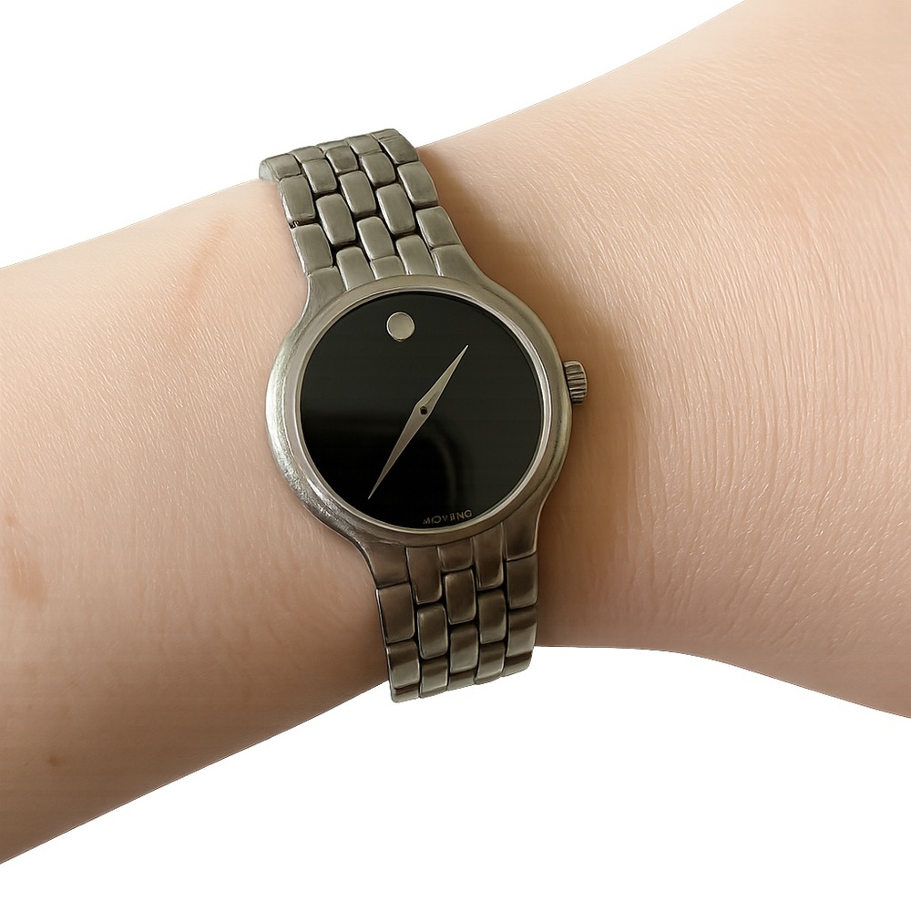Movado Venturi Quartz Black Dial Women’s Watch